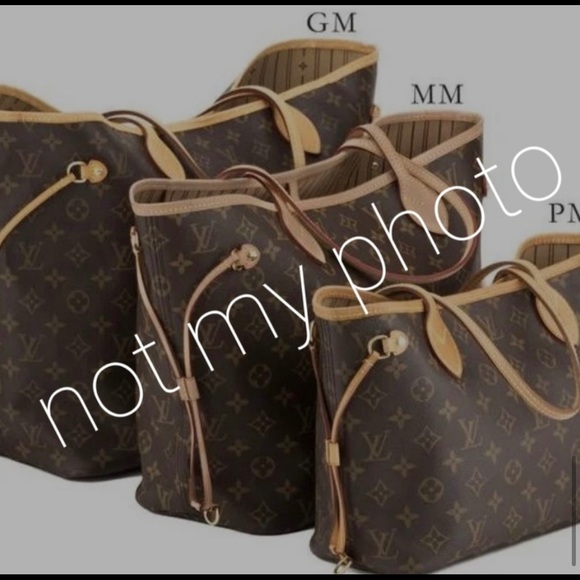 COPY - Louis Vuitton Neverfull MM monogram canvas tote shoulder bag - Picture 14 of 14